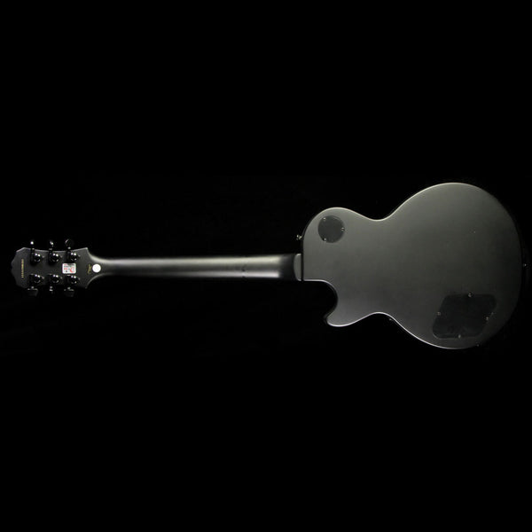 Used Epiphone Goth Les Paul Studio Pitch Black Electric Guitar