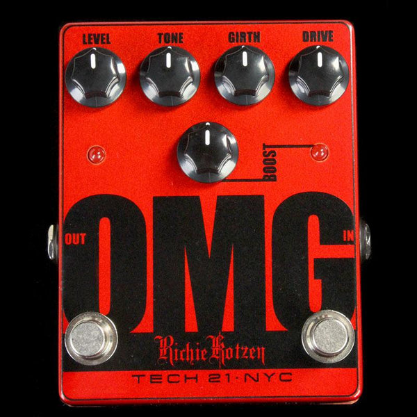 ギター TECH 21 Richie Kotzen OMG Tech 21: Richie Kotzen OMG Overdrive - YouTube