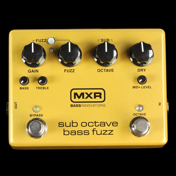 MXR Sub-Octave Bass Fuzz Effects Pedal | The Music Zoo
