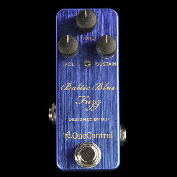 One Control BJF Series Baltic Blue Fuzz Effect Pedal | The Music Zoo