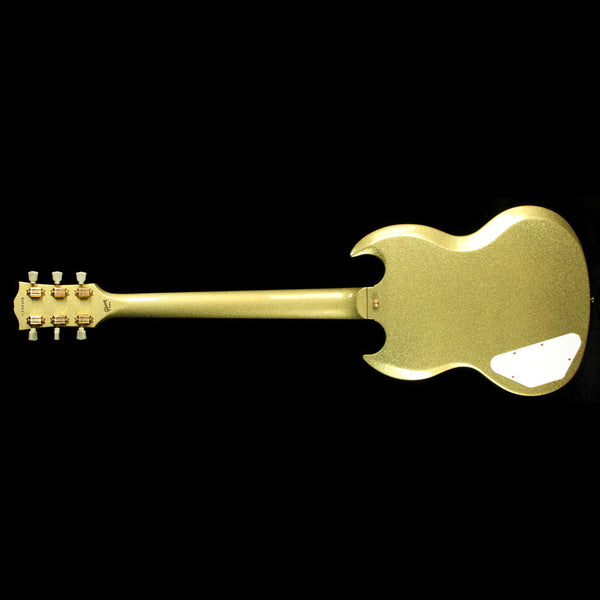 ギター Gibson sg 2008 Gibson Custom Shop SG Custom 3-Pickup Blue Sparkle