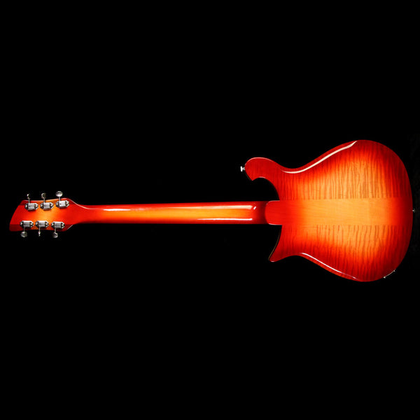 Used 2007 Rickenbacker 660/6 Electric Guitar Amber Fireglo | The