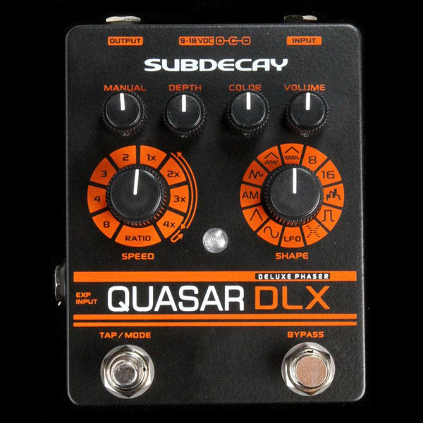 Subdecay Quasar DLX Deluxe Phaser Effects Pedal | The Music Zoo