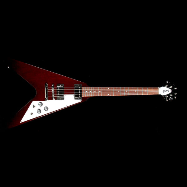 Gibson 2018 Flying V Electric Guitar Aged Cherry | The Music Zoo