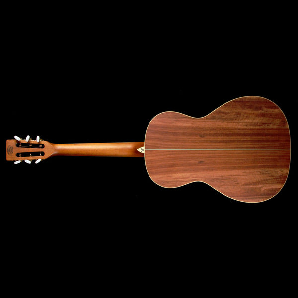 Washburn WP55NS Koa Parlor Guitar Natural | The Music Zoo