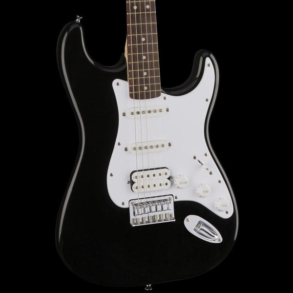 Squier Bullet Strat HSS HT Black | The Music Zoo