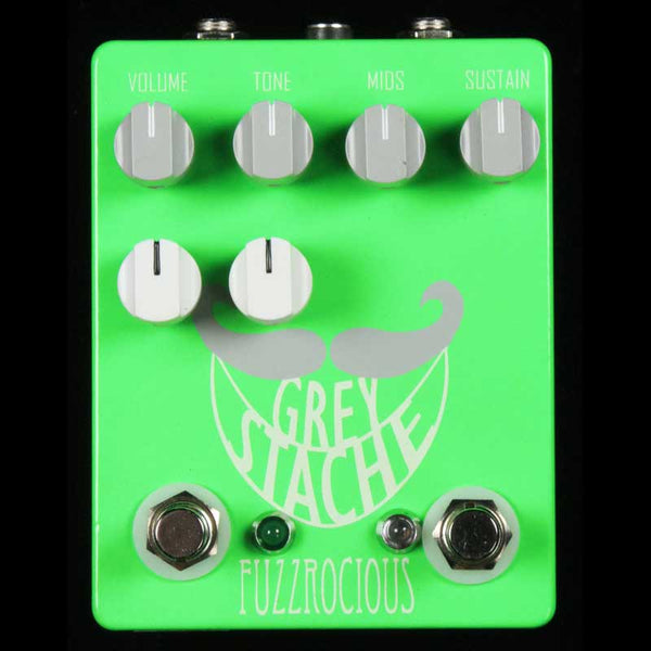 Fuzzrocious Grey Stache Fuzz with Octave Jawn Mod | The Music Zoo