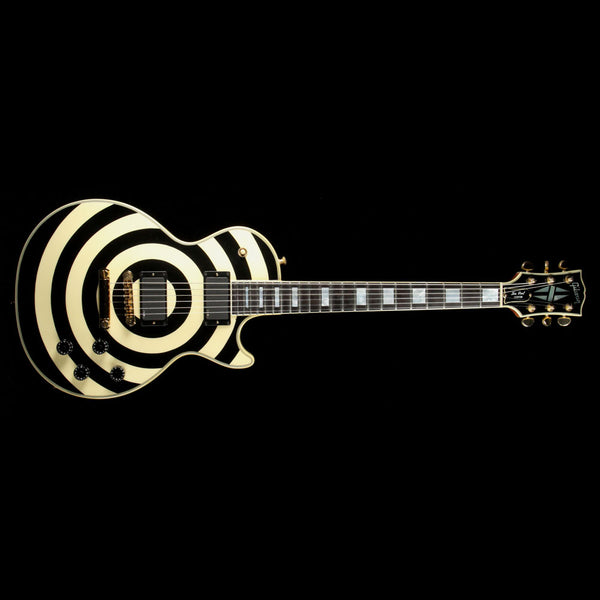Gibson Les Paul Custom Black and White Bullseye 1998 | The Music Zoo