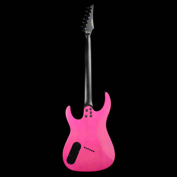 Legator Ninja Performance N6P Fanned-Fret Pastel Pink Burl | The