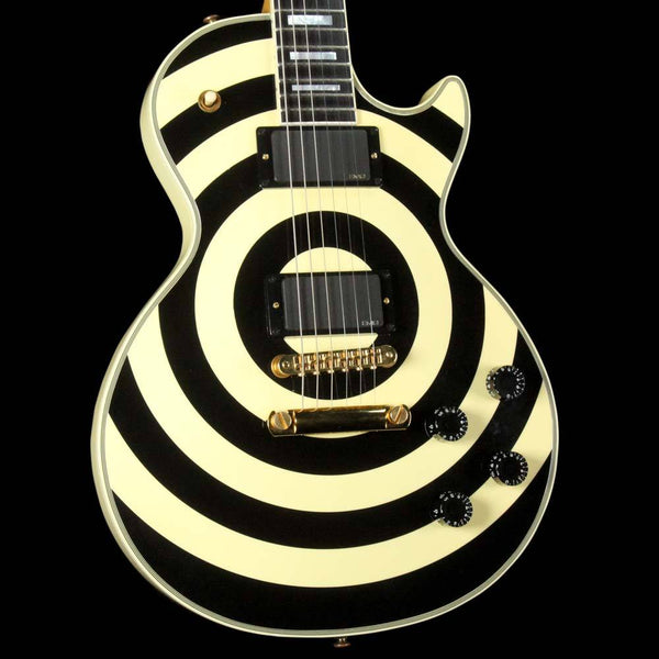 ギター Zakk Wylde bullseye Lespaul Gibson Custom Shop Zakk Wylde Signature Les Paul Custom