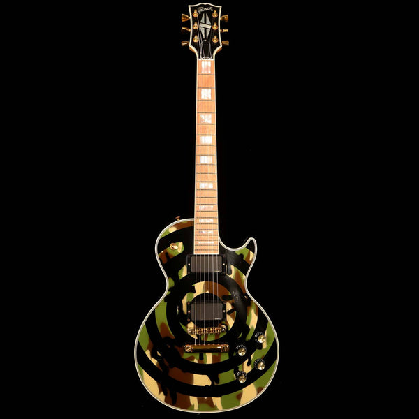 Gibson Custom Zakk Wylde Bullseye Camo Les Paul Custom | The Music Zoo