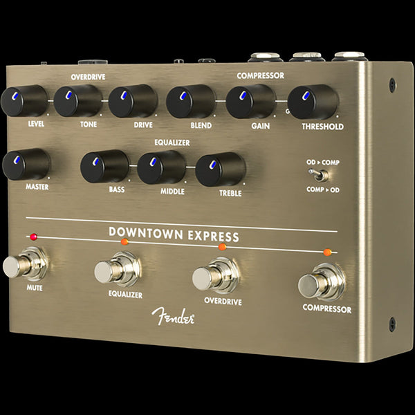 downtown express bass multi-effect pedal Fender Downtown Express Bass Multi-Effect Pedal