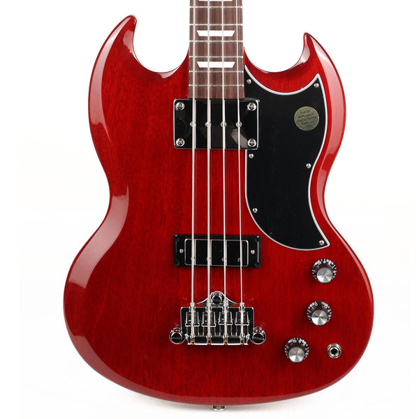 Gibson SG Standard Bass（USA） Gibson SG Standard Bass Heritage Cherry Used | The Music Zoo