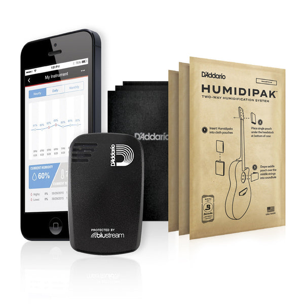 D'Addario Humiditrak - Bluetooth Humidity and Temperature Sensor