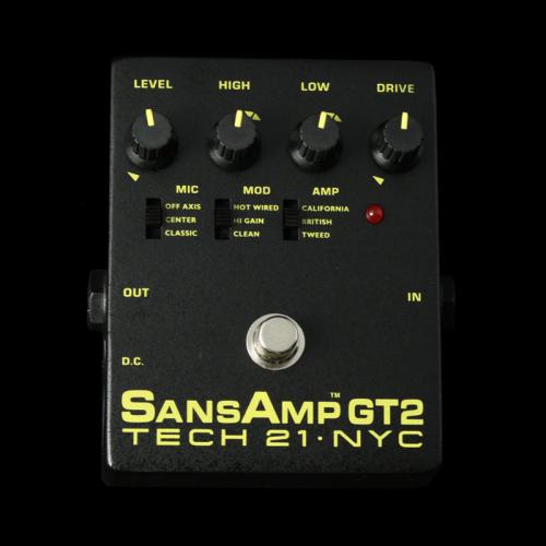 Tech 21 SansAmp GT2 Pedal | The Music Zoo