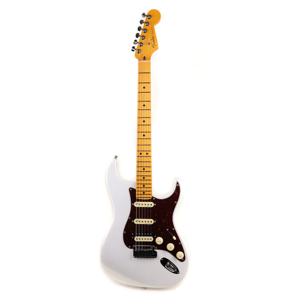 Fender American Ultra Stratocaster HSS Arctic Pearl | The Music Zoo