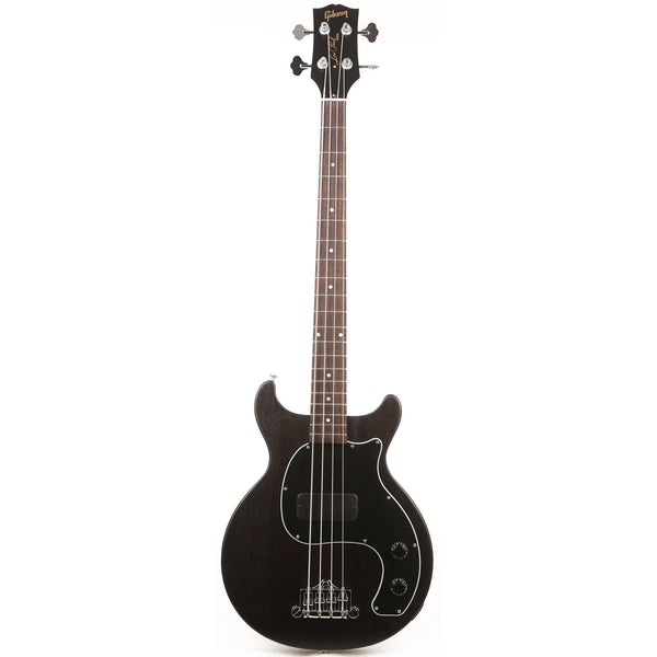 Gibson Les Paul Junior Tribute DC Bass Worn Ebony | The Music Zoo