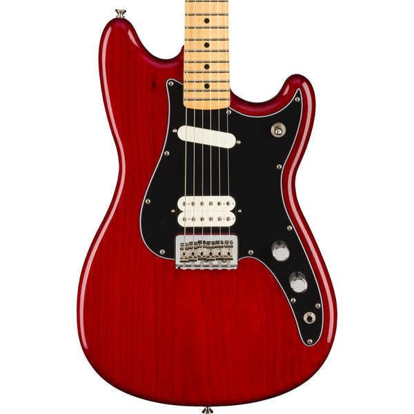 yama　Fender Player Duo-Sonic Fender Player Duo-Sonic HS Crimson Red Transparent Used | The