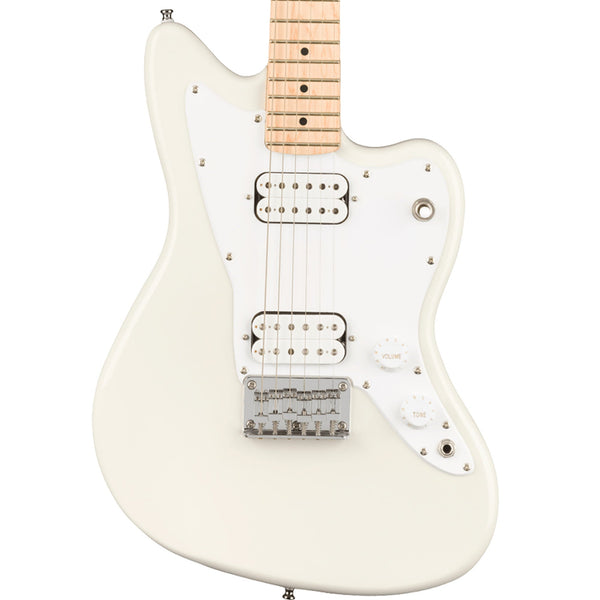 Squier Mini Jazzmaster HH Maple Fingerboard Olympic White | The