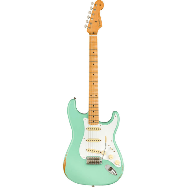Fender Vintera Road Worn 50s Stratocaster Surf Green | The Music Zoo