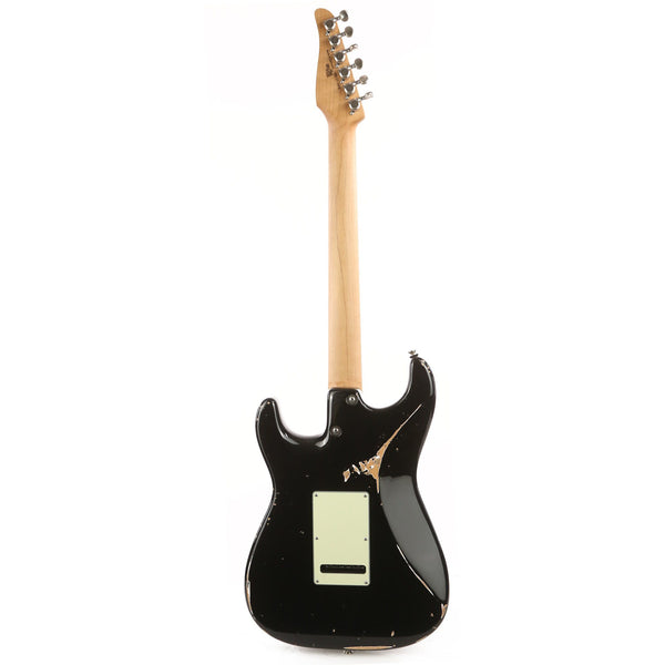 Tom Anderson Icon Classic In-Distress Black 2019 | The Music Zoo