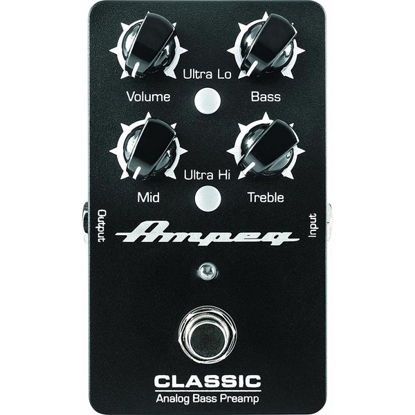 Ampeg Classic Analog Pre-Amp Bass Pedal | The Music Zoo
