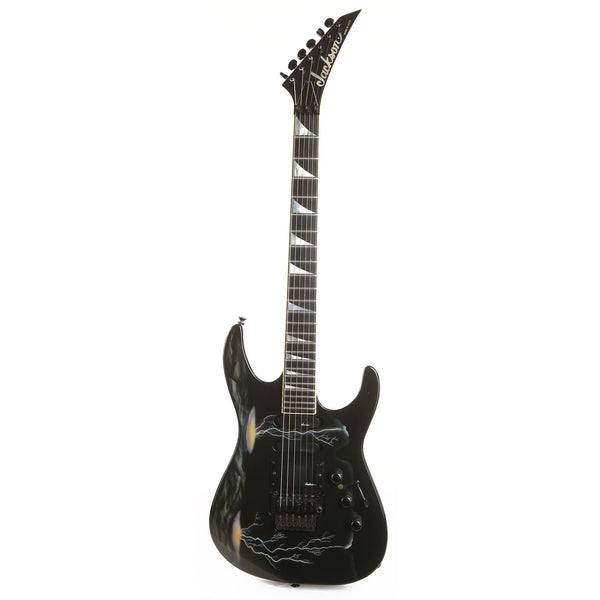 1990 Jackson USA Soloist SL1 Lightning Sky Graphic | The Music Zoo