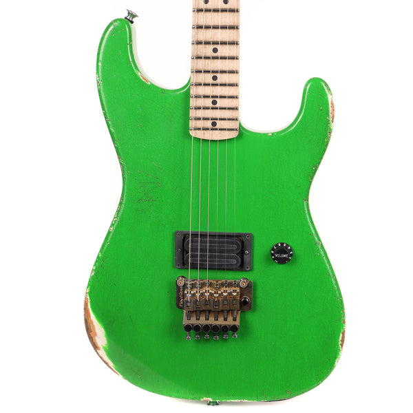 【ジャンク品】Charvel San Dimas グリーン 57682_Charvel_Chvl_SD_1H_FR_Ni