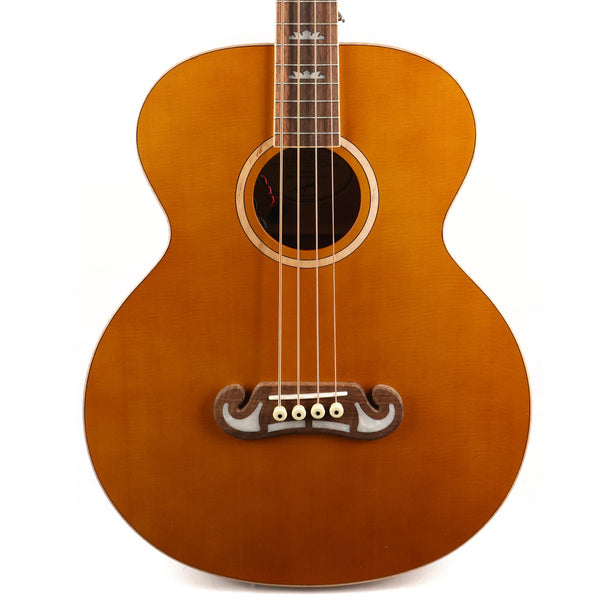 Epiphone El Capitan J-200 Studio Acoustic-Electric Bass Aged