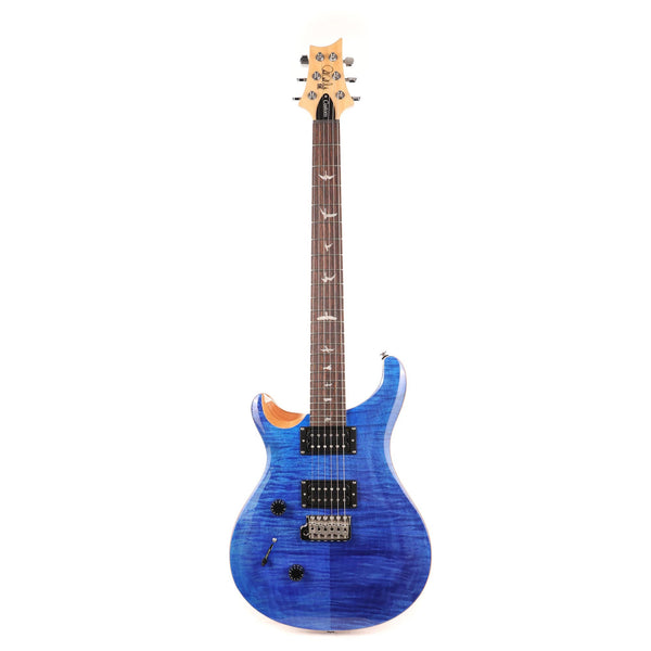 PRS SE Custom 24 Faded Blue Left-Handed | The Music Zoo