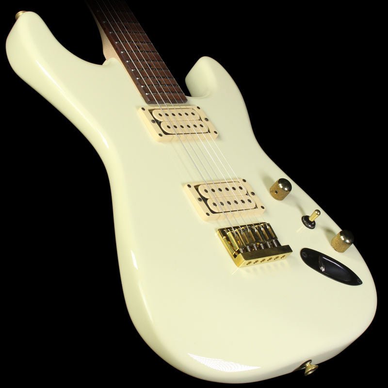 Charvel Custom Shop Nitro San Dimas Electric Guitar Vintage White — 1