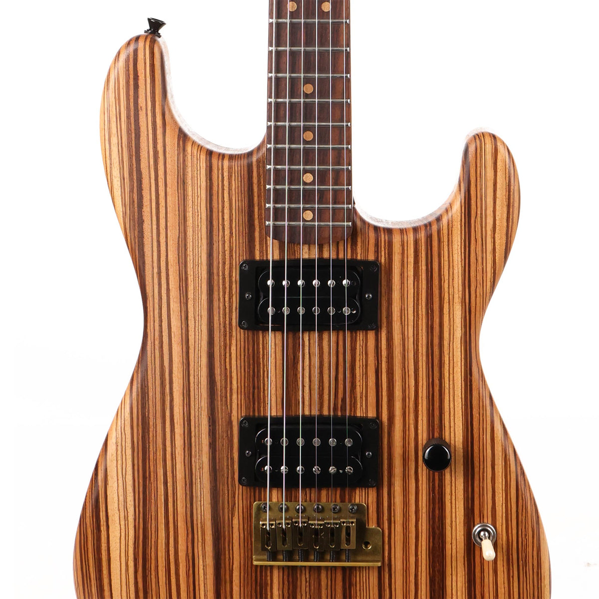 Charvel Custom Shop San Dimas Zebrawood 2013 — 6
