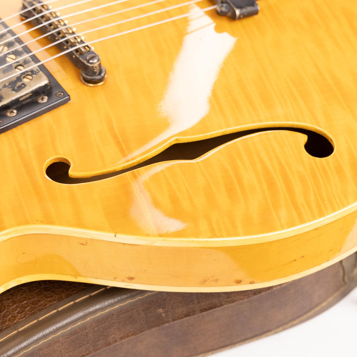 Aria Model 5502N Semi-Hollowbody Electric Natural Used