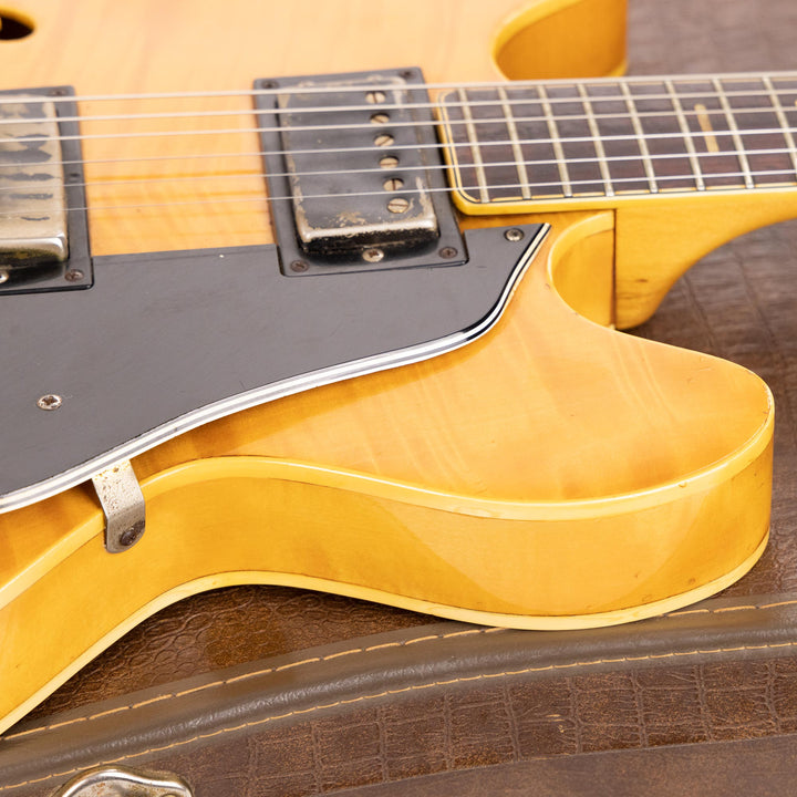 Aria Model 5502N Semi-Hollowbody Electric Natural Used