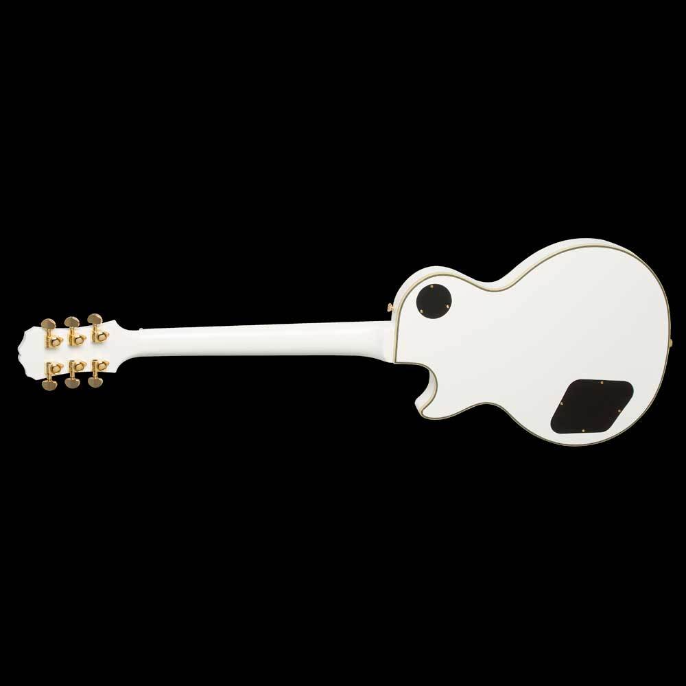 ギター Epiphone Les Paul Custom Pro White Epiphone Les Paul Custom Pro Antique White – Chicago Music Exchange
