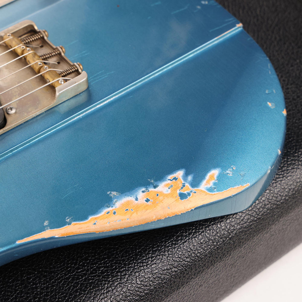 B3 Guitars Phoenix Aged Pelham Blue Used — 8