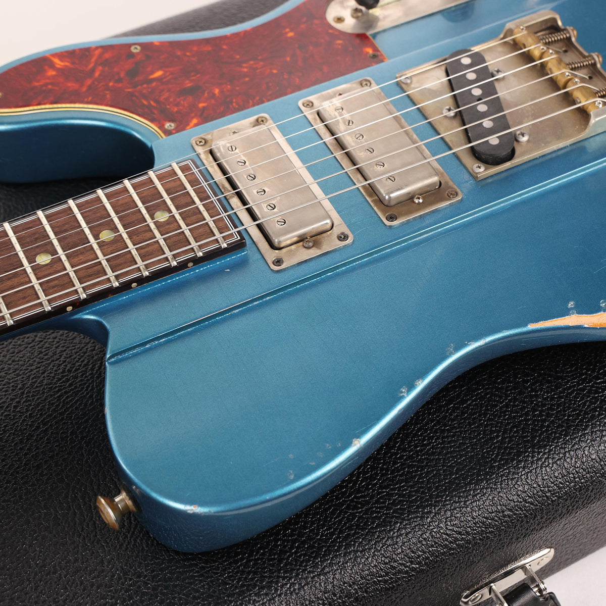 B3 Guitars Phoenix Aged Pelham Blue Used — 7