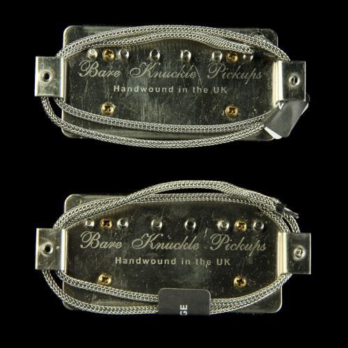 Bare Knuckle Nailbomb Open Coil Humbucker Pickup Set (Black)