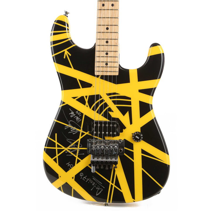 Charvel EVH Art Series Detroit Black and Yellow Stripes 2004