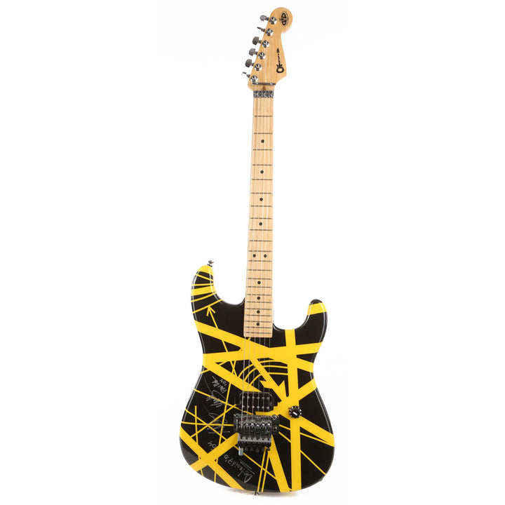 Charvel EVH Art Series Detroit Black and Yellow Stripes 2004