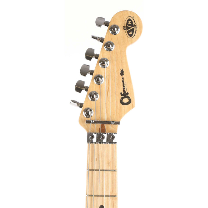 Charvel EVH Art Series Detroit Black and Yellow Stripes 2004