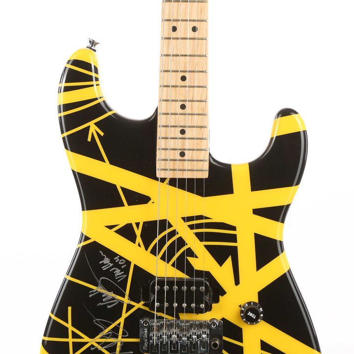 Charvel EVH Art Series Detroit Black and Yellow Stripes 2004