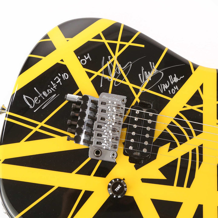 Charvel EVH Art Series Detroit Black and Yellow Stripes 2004