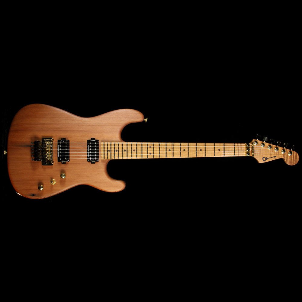 Charvel Custom Shop Exclusive Carbonized Recycled Redwood San Dimas HH Electric Guitar — 2