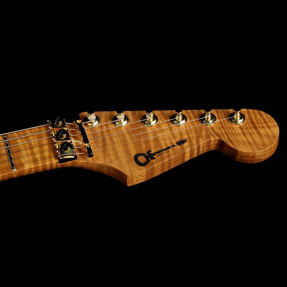 Charvel Custom Shop Exclusive Carbonized Recycled Redwood San Dimas HH Electric Guitar — 4