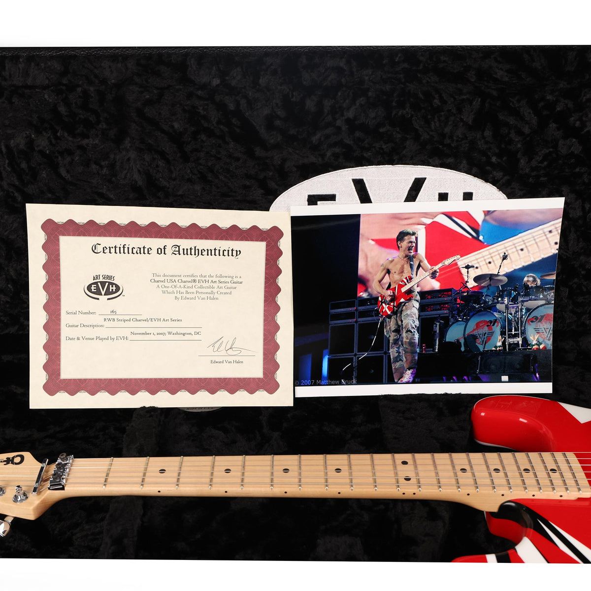 Charvel EVH Art Series Washington DC 2007 — 10