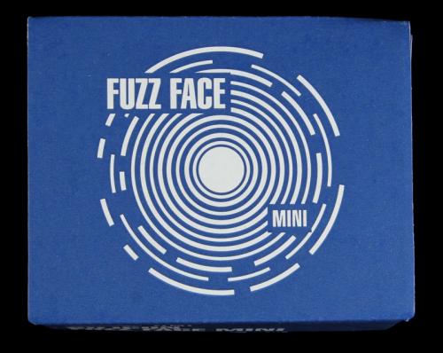 Dunlop FFM1 Silicon Fuzz Face Mini Blue Pedal