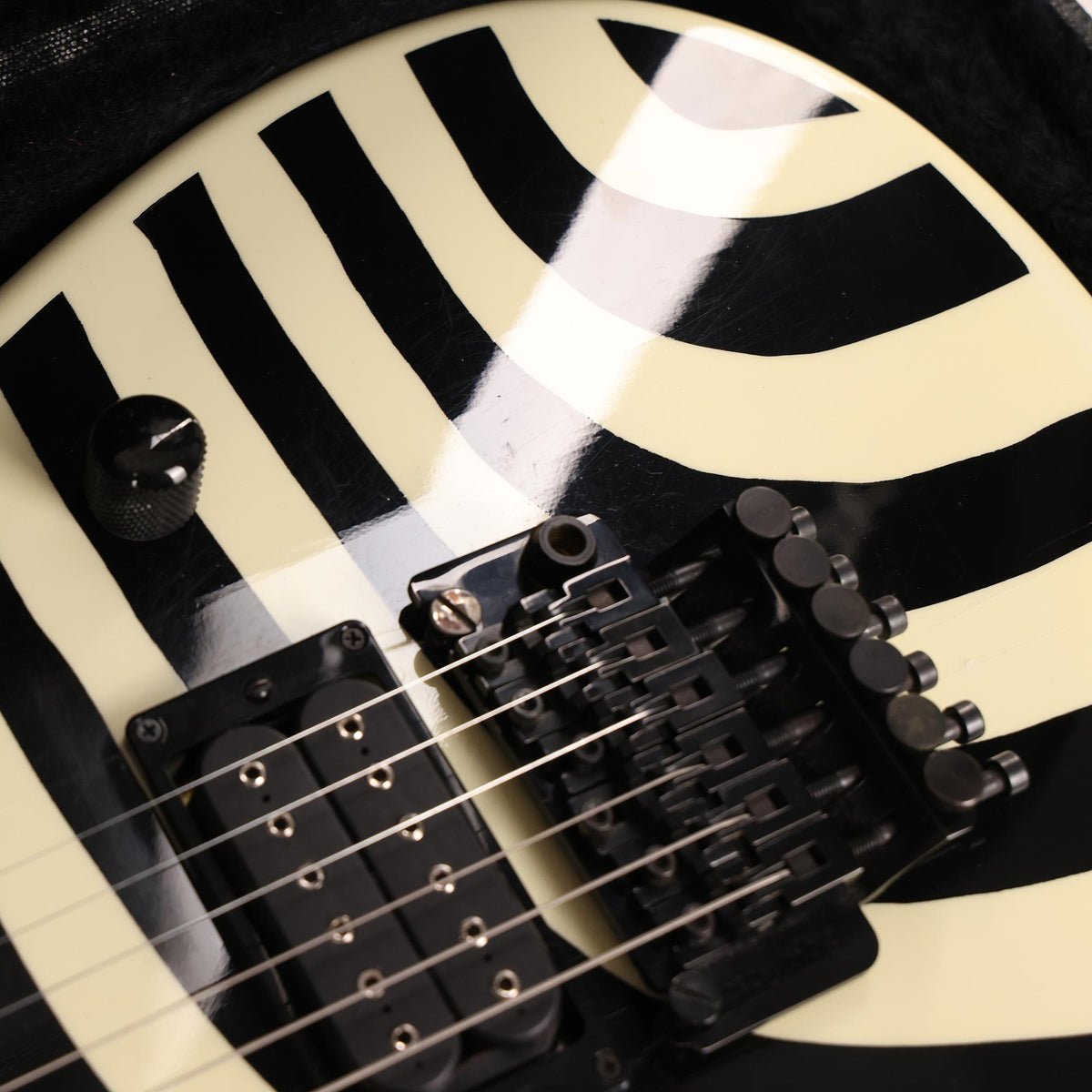 1984 Charvel San Dimas Black and White Stripes — 8