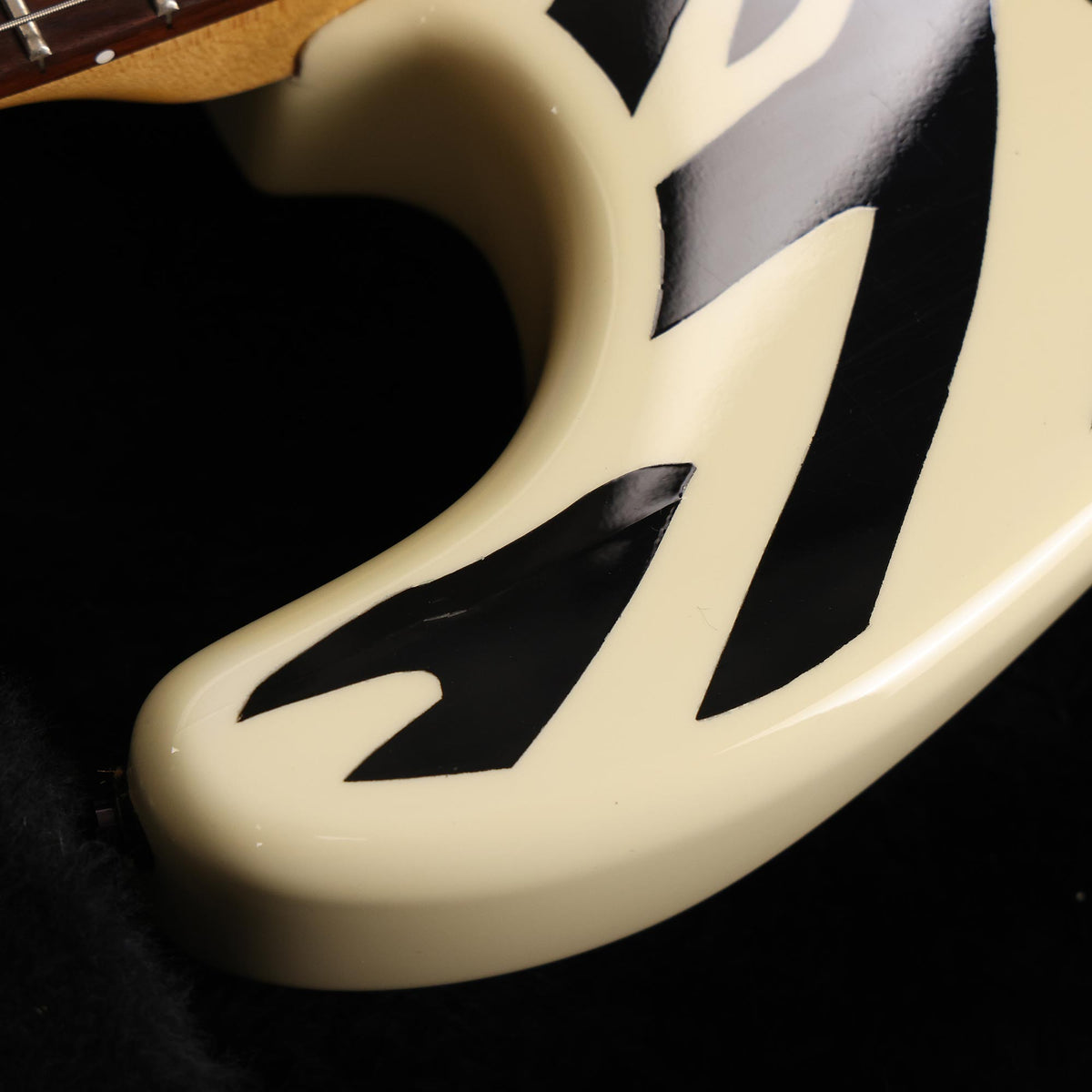 1984 Charvel San Dimas Black and White Stripes — 9