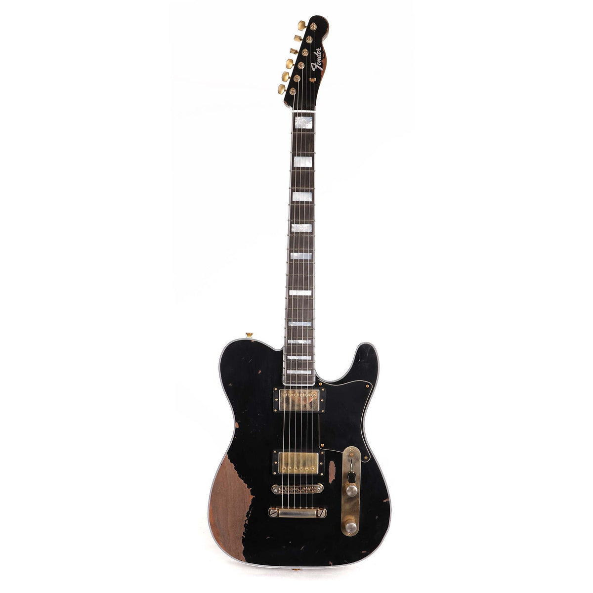 Fender Custom Shop '67 Set Neck Telecaster Masterbuilt Austin MacNutt Relic Black — 2